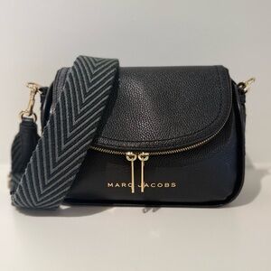 NWT Marc Jacobs mini messenger black